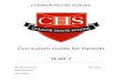 Curriculum Guide for Year 7 Parents - Cumnor House School