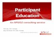Participant Education, an SPS/GZ consulting service - Stock Plan