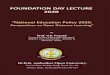 BRAOU Ambedkar Foundation day lecture 2020