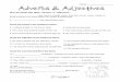 Adverbs Adjectives Worksheet - Squarehead Teachers