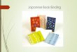 Japanese Book Binding - Weebly
