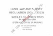 LAND LAW AND SURVEY REGULATION (SGHU 3313) SR DR TAN …