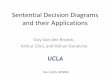 Sentential Decision Diagrams and their Applications