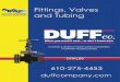 Fittings, Valves and Tubing - duffcompany.com