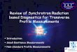 Review of Synchrotron Radiation based Diagnostics for 