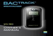 BACtrack S75 Pro Breathalyzer Owner's Manual -