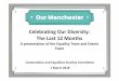 Celebrating Our Diversity: The Last 12 Months