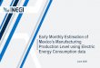 Early Monthly Estimation of Mexico’s Manufacturing 