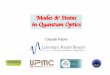 Modes & States in Quantum Optics