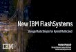New IBM FlashSystems