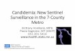 Candidemia: New Sentinel Surveillance in the 7-County Metro