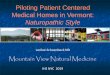Piloting Patient Centered Medical Homes in Vermont