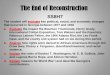 The End of Reconstruction - Typepad