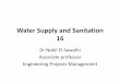 Water Supply and Sanitation 16