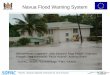 Navua Flood Warning System - Pacific Community