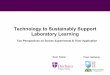 Technology to Sustainably Support Laboratory Learning