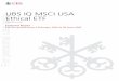 UBS IQ MSCI USA Ethical ETF For personal use only