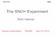 The SNO+ Experiment - TRIUMF