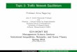 Topic 3: Traffic Network Equilibrium