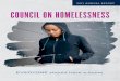 2017 ANNUAL REPORT COUNCIL ON HOMELESSNESS