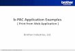 b-PAC Application Examples