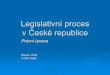 Legislativní proces v České republice