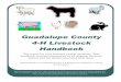 Guadalupe County 4-H Livestock Handbook