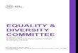EQUALITY & DIVERSITY COMMITTEE