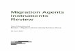 Migration Agents Instruments Review