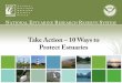 Take Action – 10 Ways to Protect Estuaries
