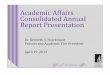Academic(Affairs Consolidated(Annual( Report(Presentation