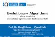 Evolutionary Algorithms - fuzzy.cs.ovgu.de