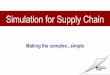 Simulation for Supply Chain