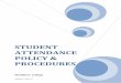 Student Attendance Policy & Procedures 2017