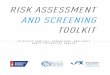 RISK ASSESSMENT AND SCREENING TOOLKIT - JAX