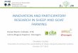 Innovations and COLLABORATIVE RESEARCH IN SHEEP & GOAT …