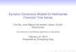 Dynamic Covariance Models for Multivariate Financial Time 