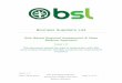 BSL Risk Based Regional Assessment & Mass Balance Approach