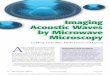 Imaging Acoustic Waves by Microwave Microscopy: Microwave 