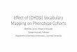 Effect of (OHDSI) Vocabulary Mapping on Phenotype Cohorts
