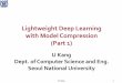 Lightweight Deep Learning with Model Compression (Part 1)