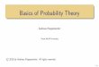 Basics of Probability Theory - Texas A&M University
