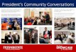 President’s Community Conversations