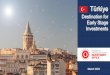 Destination for Early Stage Investments - Turkey
