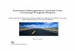 Pavement Management Systems Peer Exchange Program Report