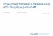 3V-SG (Virtual Verification & Validation using vECU Study 