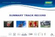 Powerpoint Summary Track Record - EM&I