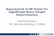 Assessment of HF Radar for Significant Wave Height 