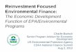 Reinvestment Focused Environmental Finance