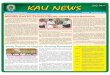 Volume XXI. ISSUE 3 July 2015 - Kerala Agricultural University